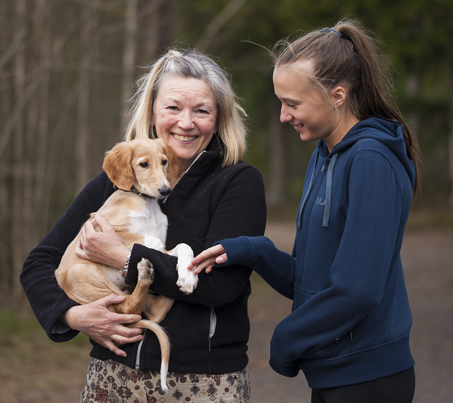 Elliot has moved to his new home. He will live in Trosa, south of Stockholm with Gisela Wackèr.